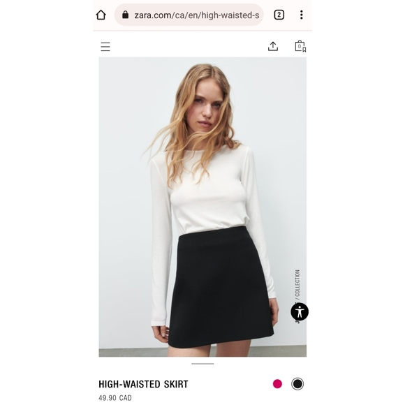 ❗️SOLD❗️Zara Blazer and Skirt - Picture 3 of 5